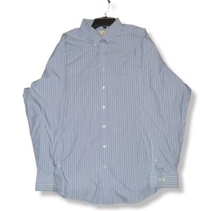 Gold Label Roundtree & Yorkee -  LONG SLEEVE Dress Shirt - Size XLT